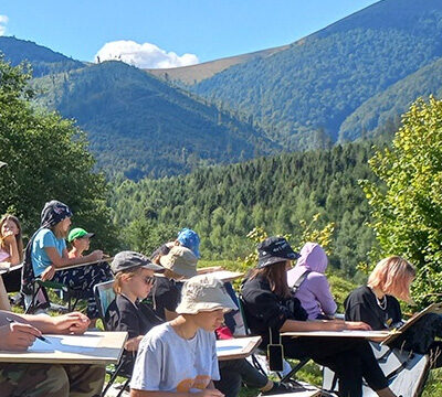 Літній пленер в Карпатах, 2021 р.